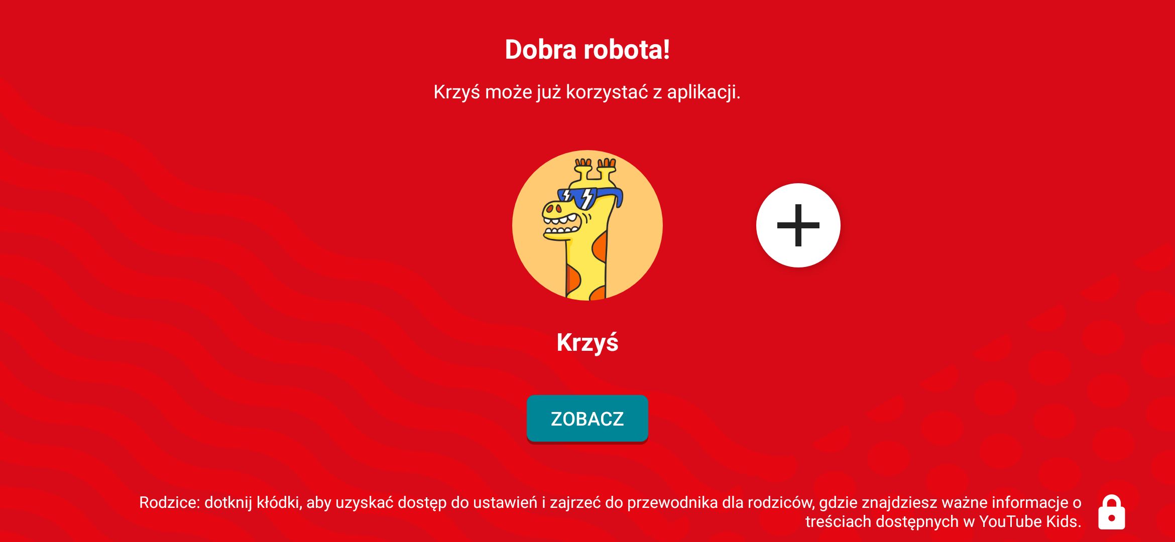 gotowy profil dziecka