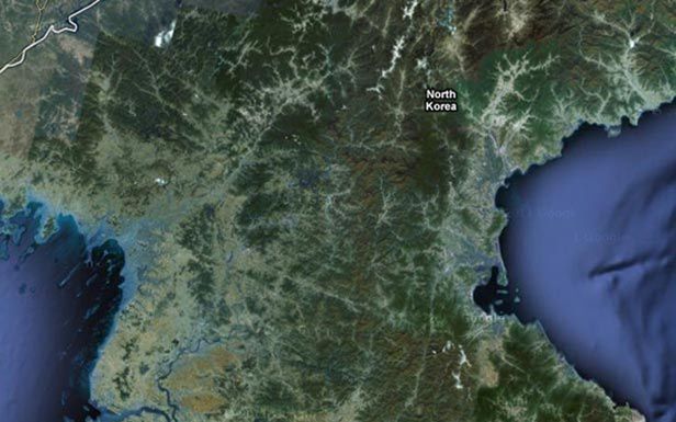 Korea Północna (Fot. Google Maps)