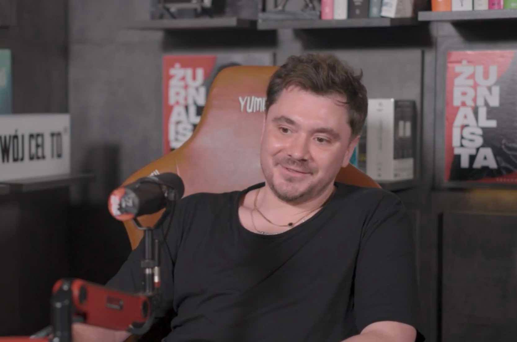 Daniel Martyniuk u Żurnalisty