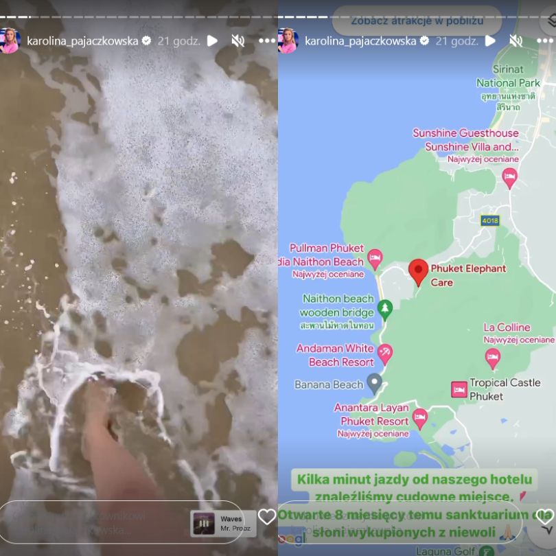 Karolina Pajączkowska relacjonuje wakacje w Tajlandii z nowym partnerem