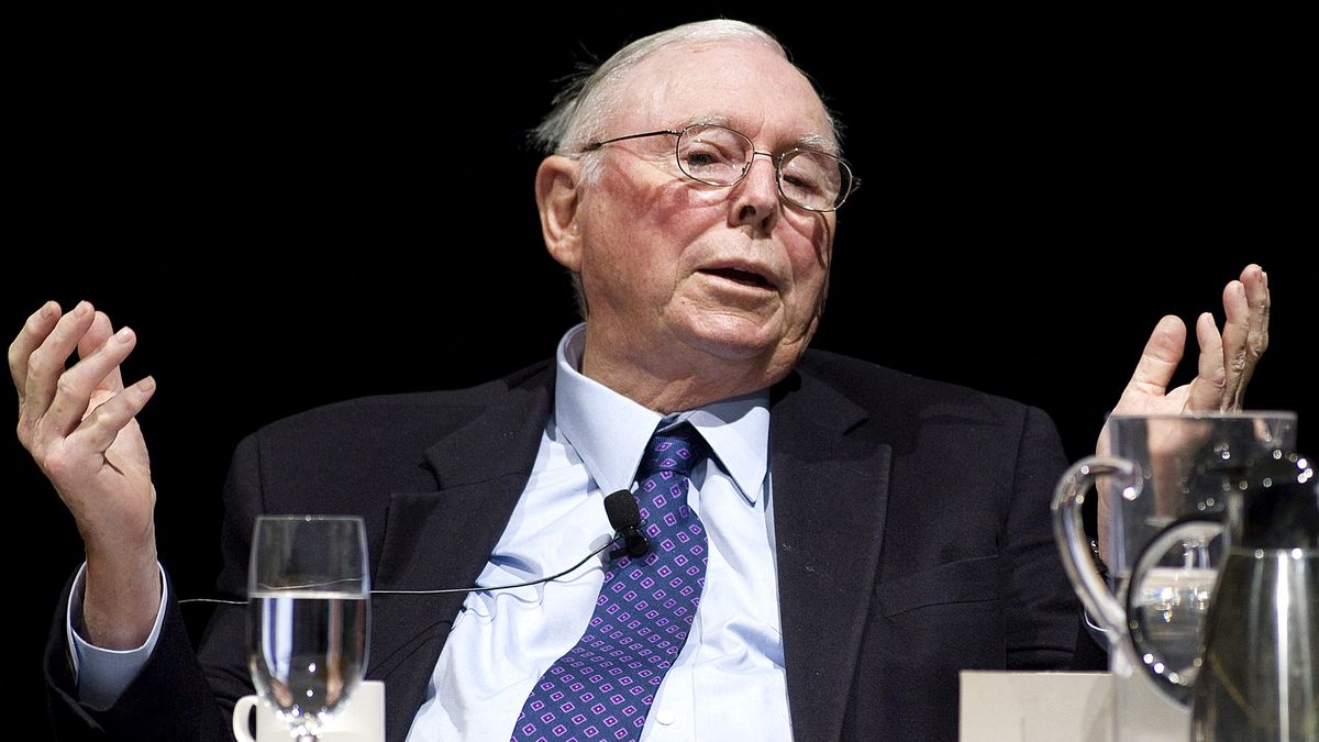 Miliarder Charlie Munger uważa, że inwestowanie jest coraz trudniejsze