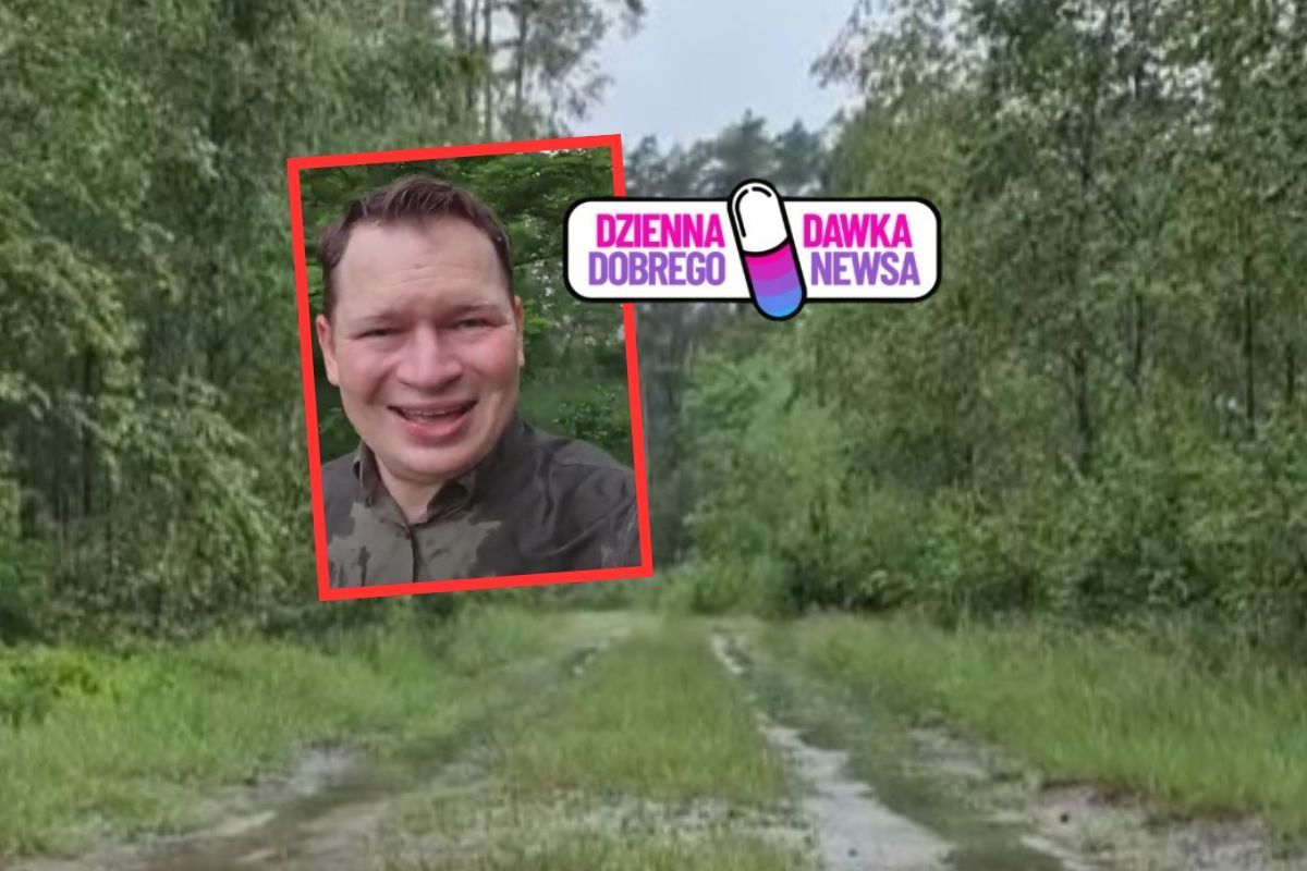 Słowa leśnika poruszają. Stał w deszczu. "Nie da się zastąpić"