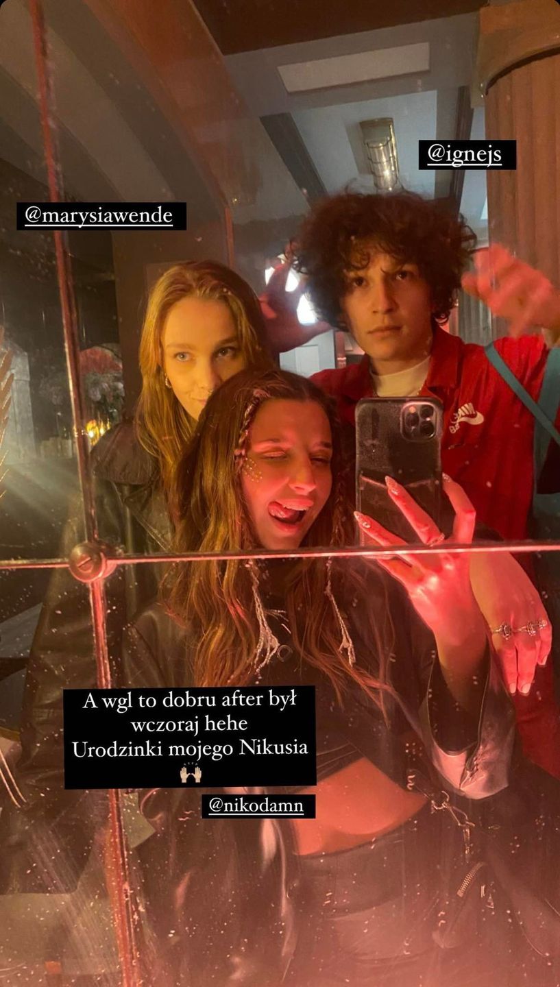 Julia Wieniawa dochodzi do siebie po intensywnym weekendzie