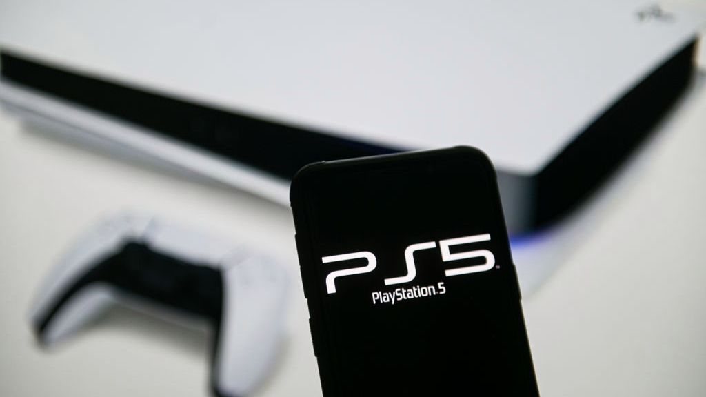 PS5 [fot. Mateusz Slodkowski/SOPA Images/LightRocket via Getty Images]