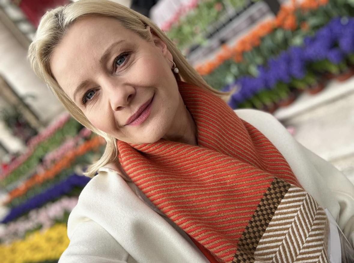 Szykowna Małgorzata Kożuchowska celebruje święta wielkanocne w Rzymie