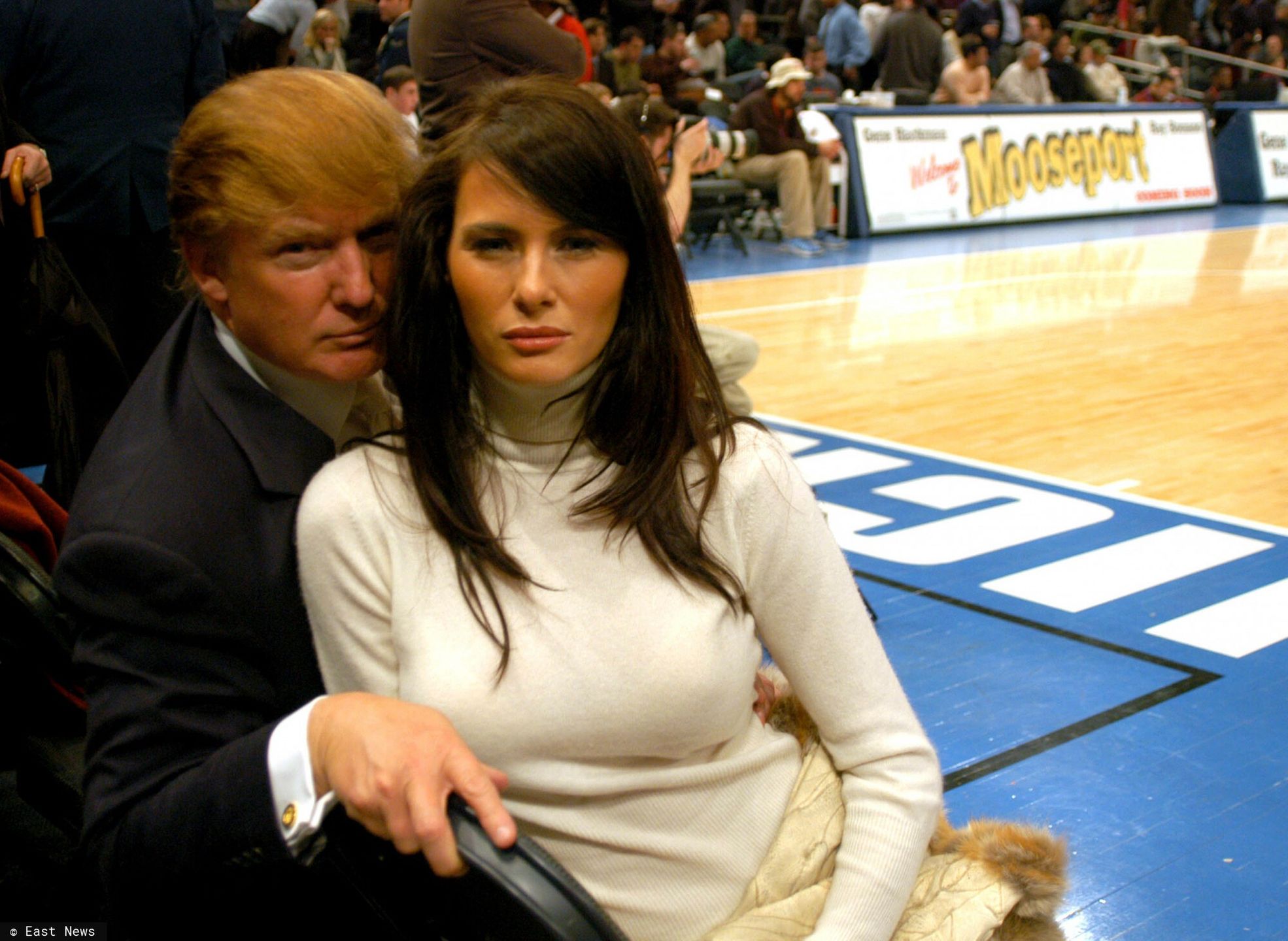 Melania Trump w 2004 roku