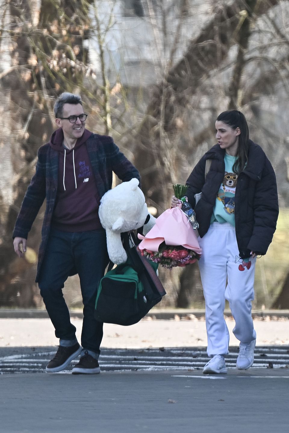 Kurzajewski i Klimentova żegnają się czule po treningu