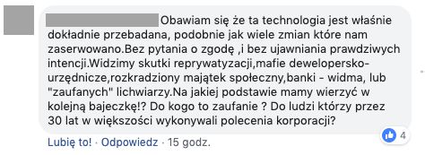 Post pod piątkowym wydarzeniem