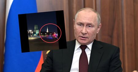 Putin nagle przybył na Kreml. W sieci pojawiło się nagranie