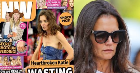 Katie Holmes waży 45 KILOGRAMÓW. "Istnieje ryzyko, że schudnie jeszcze bardziej"