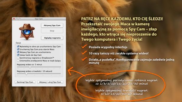 Spy Cam - Twój osobisty szpieg! 1