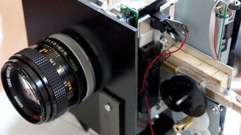 Fotoblogia: Aparat 130 megapiksela zbudowany ze starego skanera 1