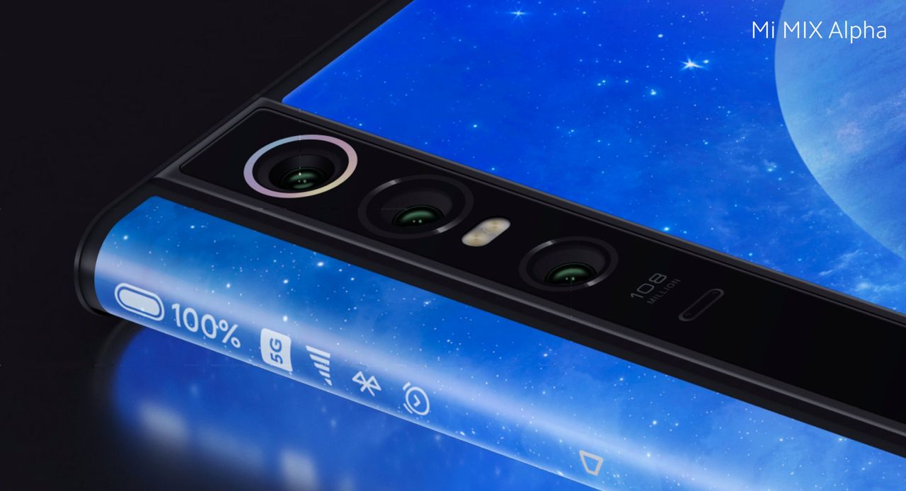 Xiaomi Mi MIX Alpha oficjalnie. Ma ekran owinięty wokół obudowy i astronomiczną cenę