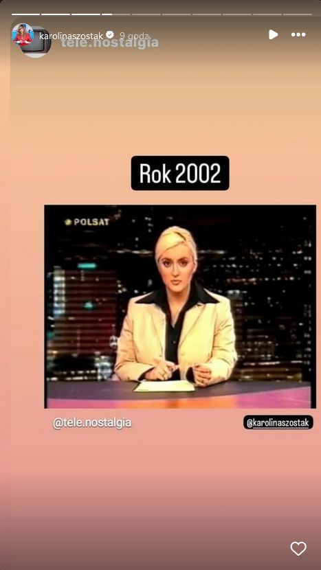 Tak Karolina Szostak wyglądała w 2002 roku