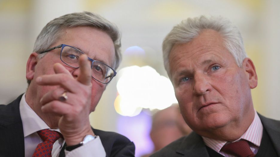Bronisław Komorowski i Aleksander Kwaśniewski oceniają decyzję Andrzeja Dudy