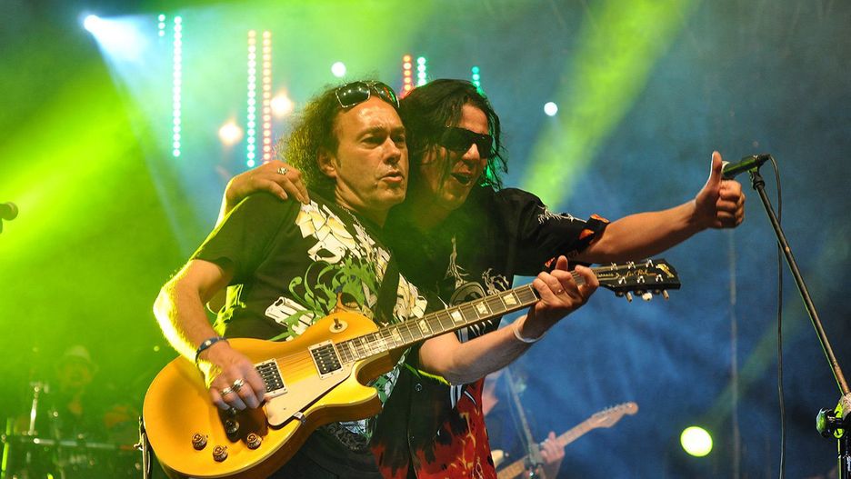 Od lewej: Andrzej "Pudel" BIeniasz, Piotr Foreman Foryś