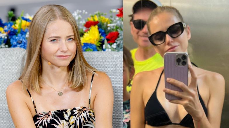 Agata Rubik w bikini wita nowy rok