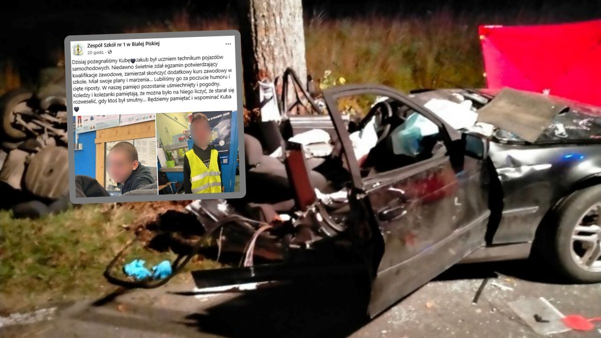 Szkoła żegna 18-letniego Kubę.