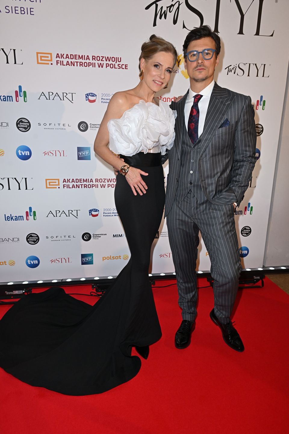 Mateusz Damięcki i Paulina Andrzejewska