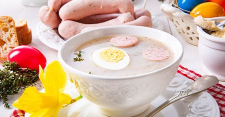 Zupa chrzanowa idealna na Wielkanoc. Przepis Ani Starmach