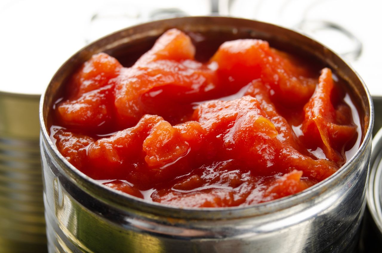 Canned tomatoes