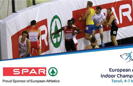 Spar głównym sponsorem Halowych Mistrzostw Europy w Toruniu