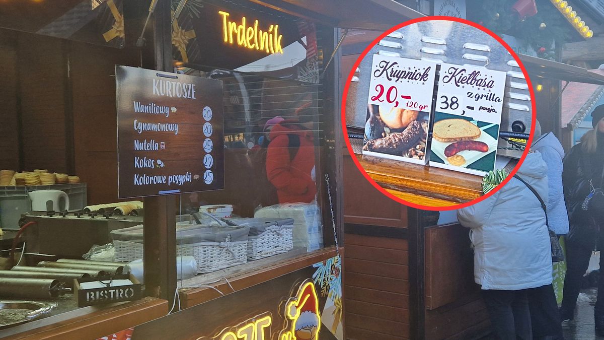 Ceny na bożonarodzeniowym jarmarku w Katowicach mogą przyprawić o zawrót głowy 