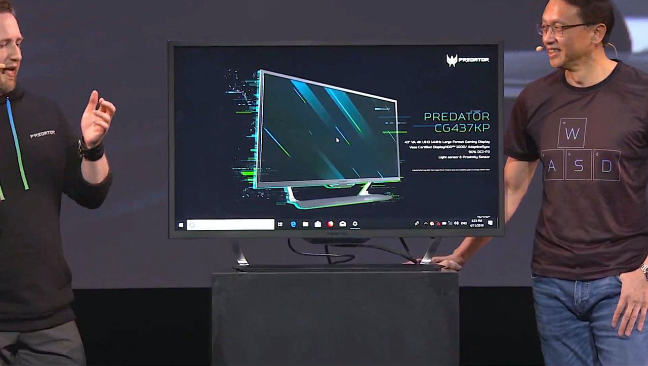 Acer Predator CG437KP, czyli ogromny monitor, który ma zastąpić telewizor