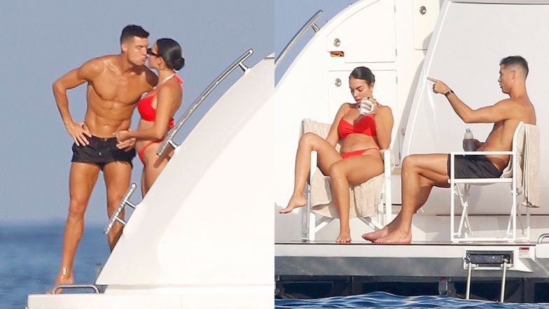 Cristiano Ronaldo i Georgina Rodriguez wypoczywają na jachcie
