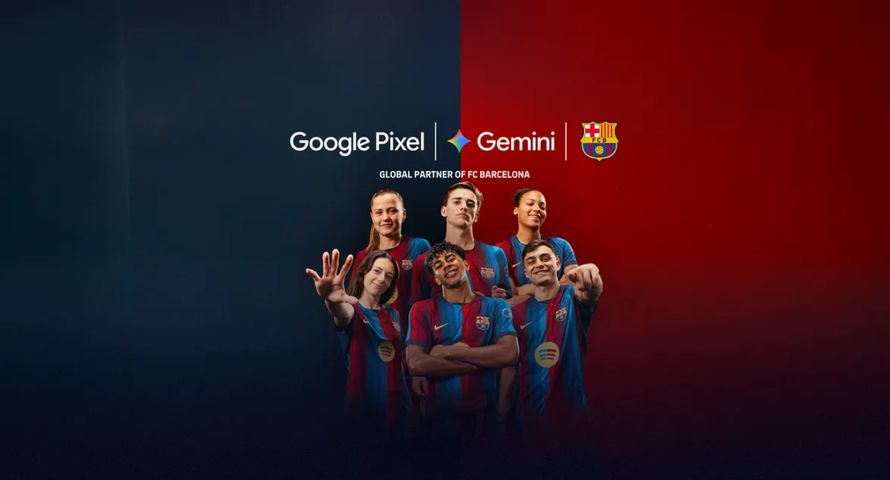Google Gemini i Google Pixel partnerami FC Barcelony