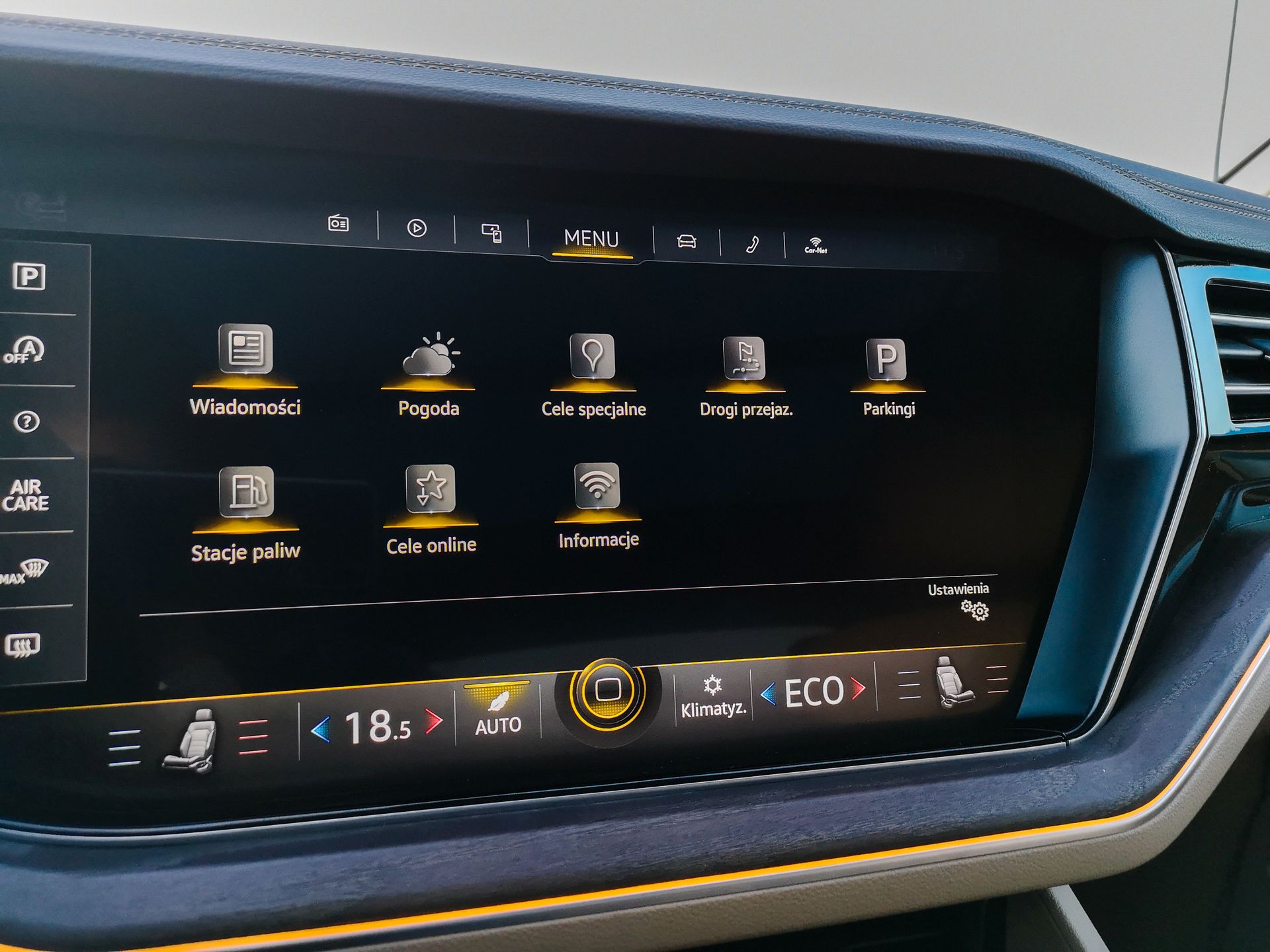 Volkswagen Touareg: Systemy wsparcia kierowcy z asystentem jazdy nocą i Innovision Cockpit 21