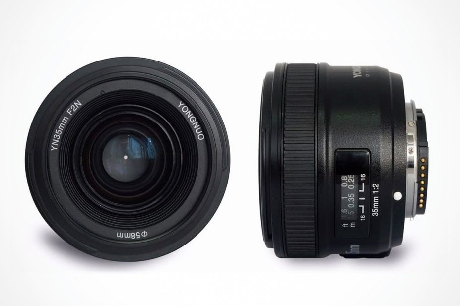 Chiński obiektyw Yongnuo 35 mm f/2 teraz także w wersji do aparatów Nikon