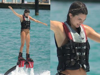 Tak Kendall Jenner bawi się na Bahamach (ZDJĘCIA)