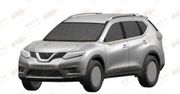 2014 Nissan X-Trail - szkice patentowe