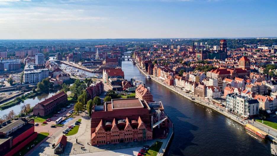 Gdańsk z lotu ptaka