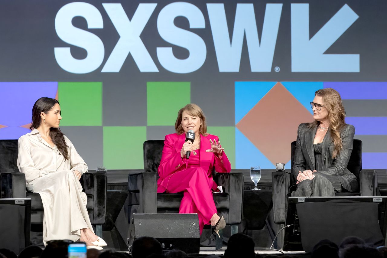 SXSW - Meghan Markle, Katie Couric i Brooke Shields