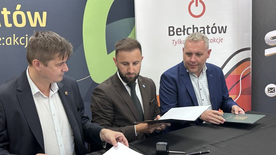 Przedstawiciele miasta i Skry podpisali umowę na promocję Bełchatowa