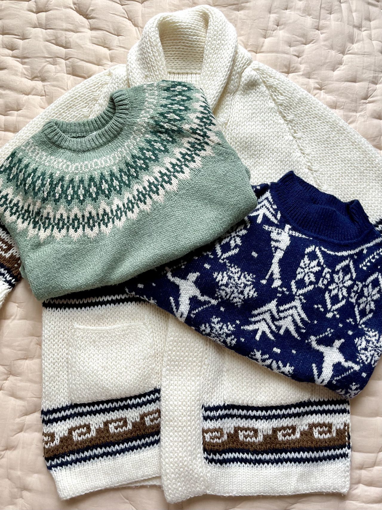 Sweter w skandynawskim stylu