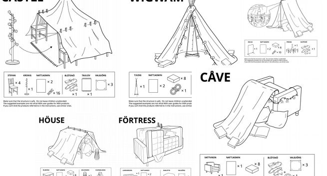 IKEA pokazuje rodzicom, jak umilić dzieciom czas w domu