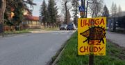 Ogólnopolska akcja "Uwaga jeże". Polanica-Zdrój stawia tabliczki przy drogach