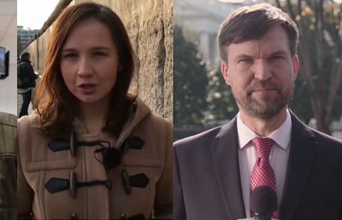 Magdalena Gwóźdź, Marcin Firlej, Marcin Ganclerz i Jan Ciszecki w Nowa TV