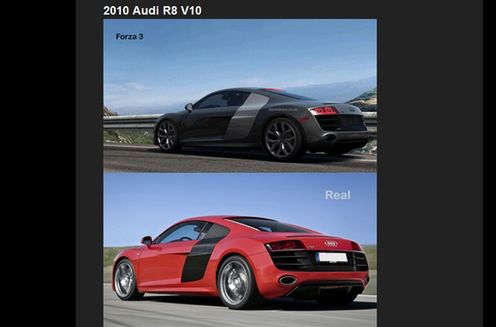 Forza Motorsport 3 VS rzeczywistość 2