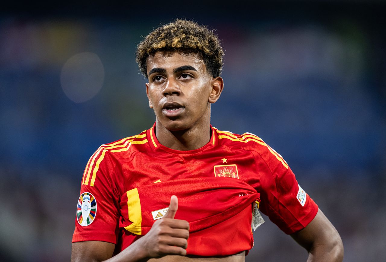 Lamine Yamal the youngest player in the history of the Euro