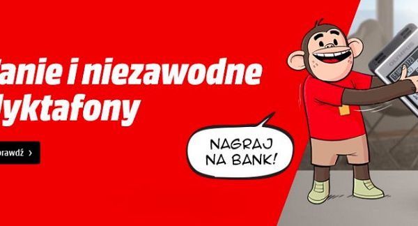 „Nagraj na bank!” - MediaMarkt w reklamie dyktafonów nawiązuje do afery KNF