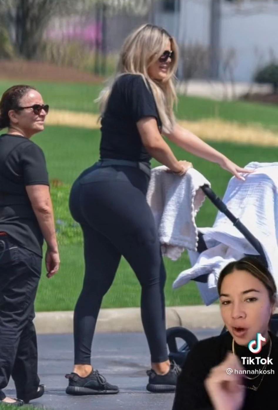 Khloe Kardashian przed domniemanym zmniejszeniem pośladków