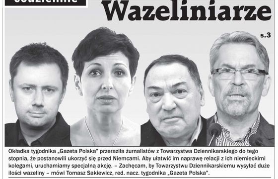 Towarzystwo Dziennikarskie sprzedaje wazelinę od „GPC” na Allegro. „Ufundujemy reportaż o stosunkach polsko-niemieckich”