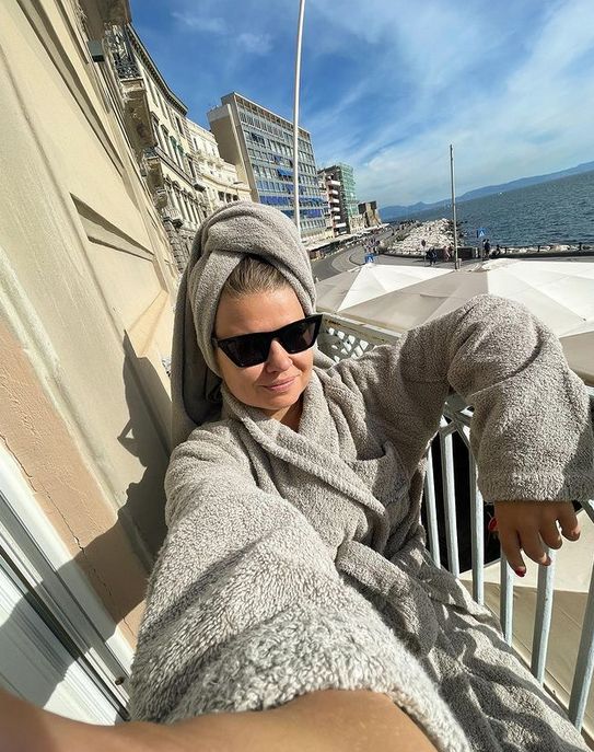 Marta Manowska na wakacjach