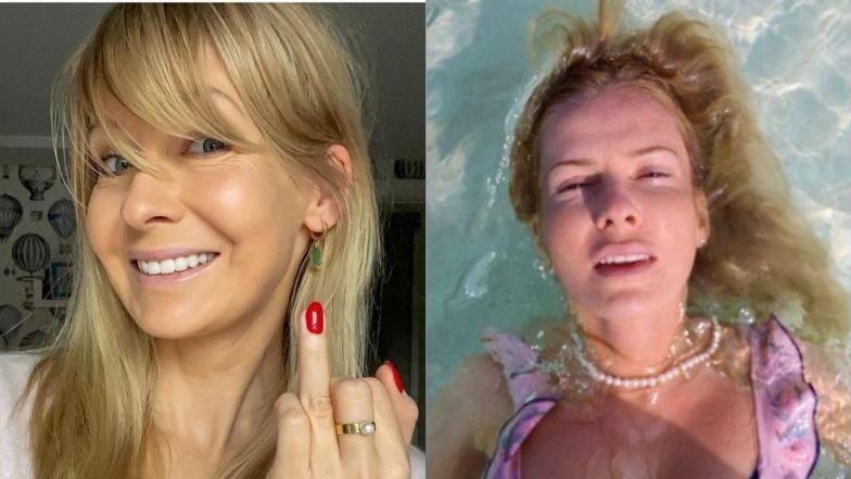 Edyta Pazura pozuje w bikini na Malediwach