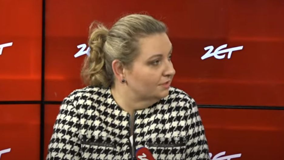 Małgorzata Paprocka w w programie "7. Dzień Tygodnia w Radiu ZET".