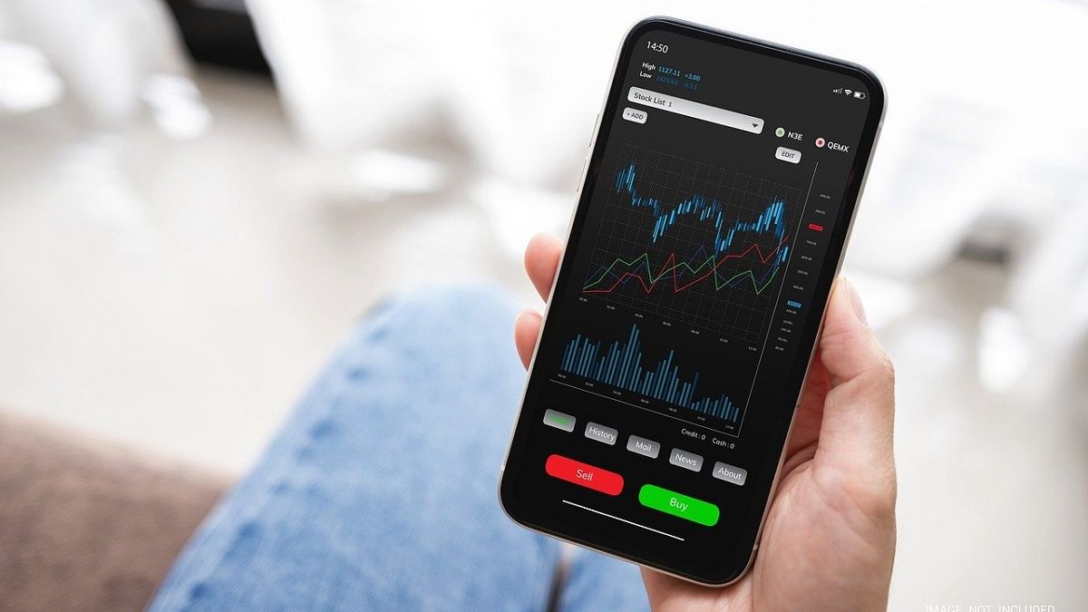 Giełda kryptowalut, Smartfon, Makieta